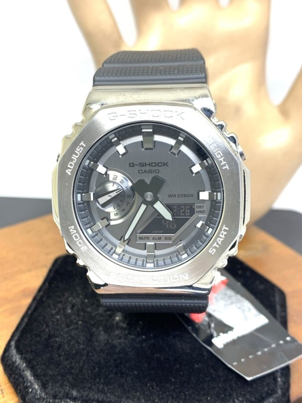 Casio G-Shock Men's Watch GA2100 Quartz Oak Black Resin Analog Digital 44mm 5611